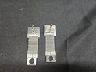 Vintage J i  Case Meshed   Textured Silvertone Wrap Cufflinks