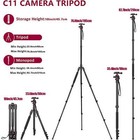 82 7  Professional Heavy - Duty Tripod  For Binoculars Etc  travel outdoor Photo
