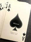 Vintage Whitman Playing Cards Floral Mcm Poker Deck Brown Daisy Usa