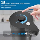 Automatic Soap Dispenser Touchless 15-level kitchen Bathroom Black