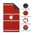 12  X 6  Baseball Hitting Mat  Home Plate Mat With Antislip Rubber Backing  A   