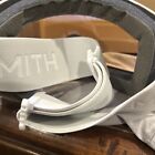 Smith Range Snow Ski Goggles Matte White  Frame Blue Sensor Mirror Lens S1