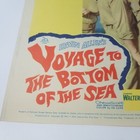 1961 Voyage To The Bottom Of The Sea  Authentic Usa Art Lobby Card 14 x11 