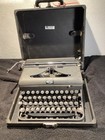 Royal Varsity Manual Portable Typewriter w Case  Working Vintage 1940   s  w Key