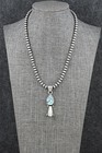 Turquoise   Sterling Silver Necklace - Sharon Mccarthy