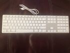 Apple A1243 Wired Usb Keyboard   A1339 Wireless Magic Trackpad Bluetooth Tested