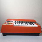 Vintage Orange Magnus Electric Chord Organ Tested And Works