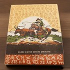 Giant Feature Cowboy Matchbook Vtg Jumbo Western Matches Full Unstruck Lion Rare