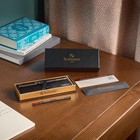 Rollerball Pen All Black Luxury Metal Schmidt Ink Refill Scriveiner Stunning
