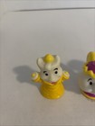 Fisher-price Little People Disney Princess Beauty   Beast little Mermaid Figures