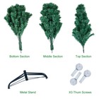 5 6 7 Ft Christmas Tree Artificial Xmas Trees Pine Bushy Branches Holiday D  cor