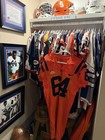 Syracuse Orange  64 Game Used Worn Big East Nike Football Jersey Size 46