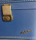 Vintage Lady Baltimore Makeup cosmetic Train Case With Mirror No Tray Or Key