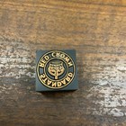 Vintage Letterpress Printing Block  Advertising Logo- Red Crown Standard