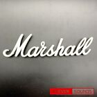 Marshall Logo Mark Head Cabinet Amplifier Large White 5c011021 270mm X 70mm New