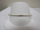Designer Lagos Sterling Silver 18k Caviar Icon Ball Chain Bracelet