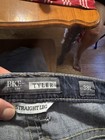 Bke Men s Straight Fit Blue Denim Jeans Medium Wash Regular Mid Rise 5-pocket