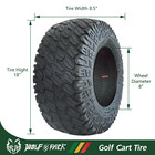 Set Four 18x8 5-8 18x8 50x8 Golf Cart Tires 6 Ply All Terrain Tire