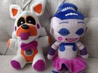 Five Nights At Freddy s Sister Location Funtime Foxy Ballora Plush 2017