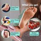 Medistellar Acupressure Massage Slippers For Plantar Fasciitis  Shiatsu Sm