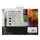15pc Neon Chalk Marker Variety Set  2mm And 15mm