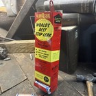 Vtg Alumaseal Radiator Stop Leak Original Metal Display Sign Petroliana Gas oil