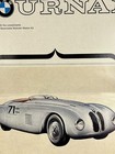 Bmw Journal 1967 German Race 8 Pg Oversized Brochure 1940 Mille Miglia Car Aut0