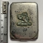 C 1920s Ritz Carlton Montreal Hotel Silverplated Vesta Or Calling Card Case