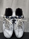 New Balance Nbg 574 Golf Shoes Men s 16 4e Microfiber Leather White blue Spiked