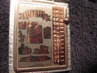 Vintage Utah Mini Pocket Size Metal Flip-top Address Phone Number Index File