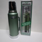Vintage Aladdin Stanley Steel Quart Thermos In Original Box 1980 s