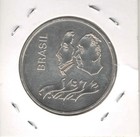 Silver Coin 20 Cruzeiros Brazil 1972 - 150th Anniversary Eb636