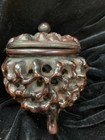 Large Excellent Chinese Hand Carved Wood Incense Burner           
