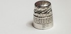 Charles Horner Antique Sterling Silver Clad Dorcas Size 7 Thimble No Holes
