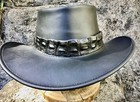 Genuine Crocodile Leather Skin Hide Hat Band  Exotic Unique Stunning Dundee 