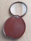 Vintage Bausch And Lomb Folding Pocket Magnifier In Leather Case