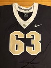 Ucf Knights Game Used Worn Black Nike Football Jersey  63 2xl