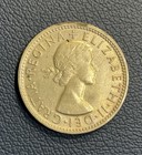 1954 Australia Silver Shilling - Vintage Silver