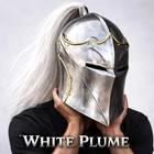 Medieval Knight Helmet   Handmade Black   Gold Gothic Helmet   Steel Crusader