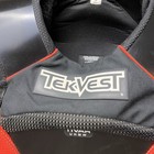 Tekvest Tek Rider Men s Size Xl Orange Red Tivar Protection Vest Atv Snowmobile