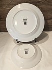 Peanuts Charlie Brown Snoopy Gang Christmas Lights 4 Dinner   4 Salad Plates New