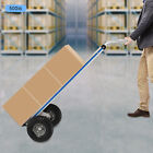 Aluminum Hand Truck Heavy Duty Moving Convertible Dolly Cart 500lbs Load