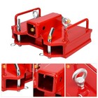  Attachment  6500lbs Towing Capacity By 2  Dual Forklift Trailer Hitch