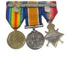 Ww1 Medal Trio - Renamed