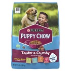  3 Pack  Purina Puppy Chow Dry Dog Food  High Protein Tender   Crunchy Real Beef