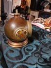 Handmade Brass Glass Vintage Reproduction Antique Diving Helmet Replica