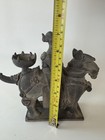 Korean Warrior Sculpture On Horse Clay Vessel Silla Master