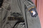 Vietnam War Named 101st Airborne 9th Id Combat Infantry M1951 Jacket Size M-l