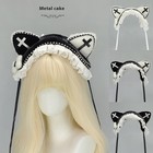 Dark Goth Cat Ear Hair Band