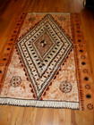 Folk Art Handmade Fiji Intricate Bark Tapa Cloth 48 x 72  xlnt Condition